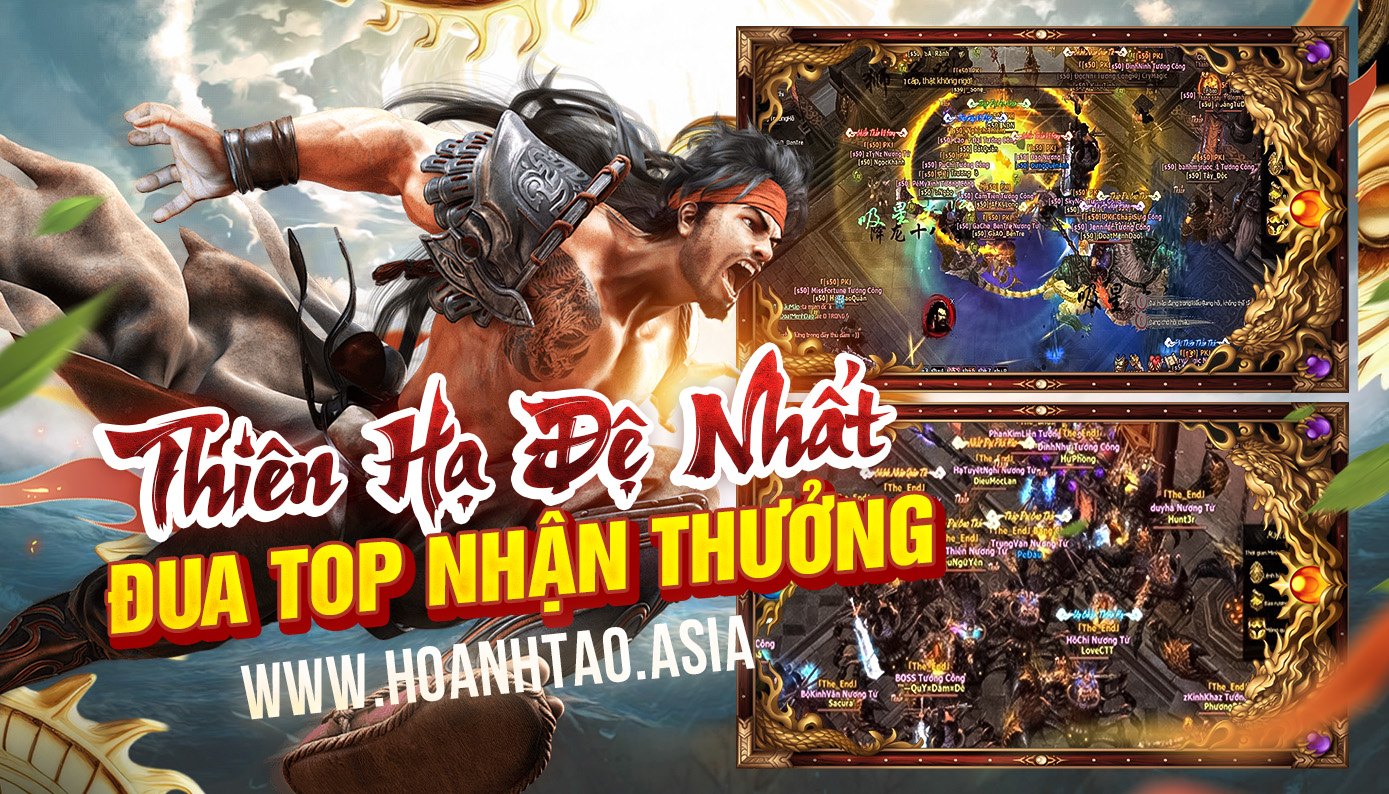 Sự kiện TOP Lực Chiến & TOP Chuyển Sinh Đợt 1