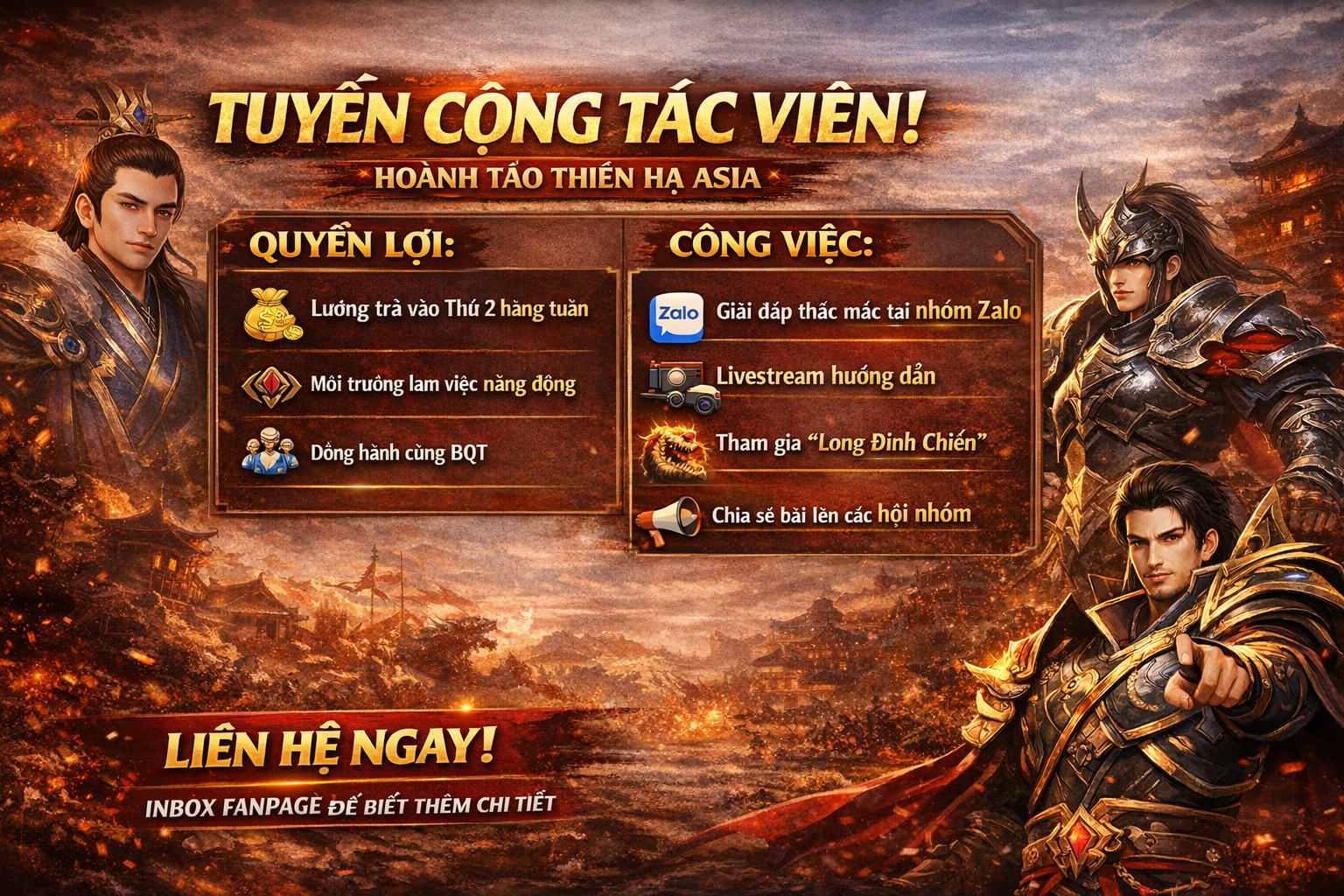 Tuyển cộng tác viên